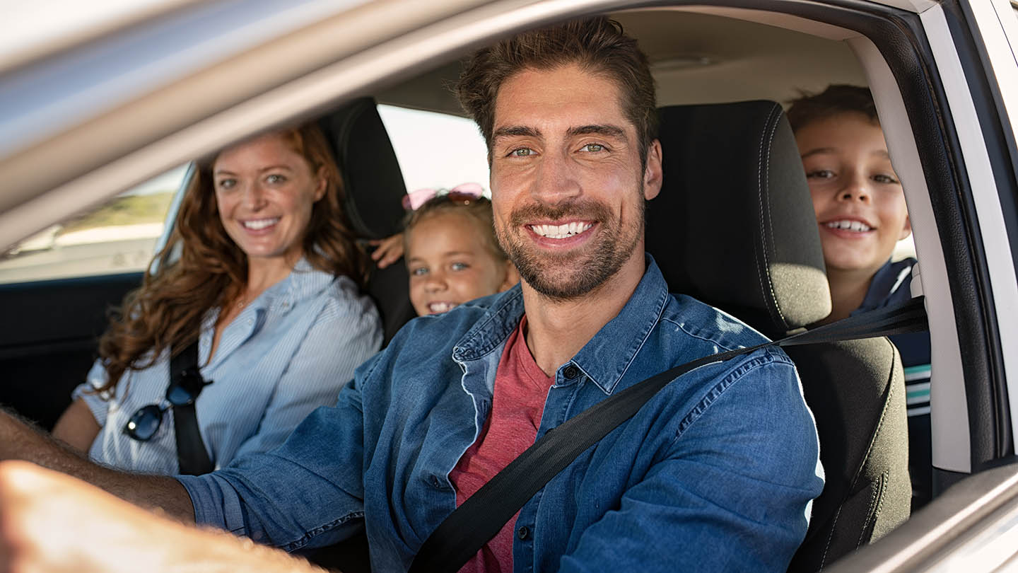 Número de personas que pueden ir en un coche