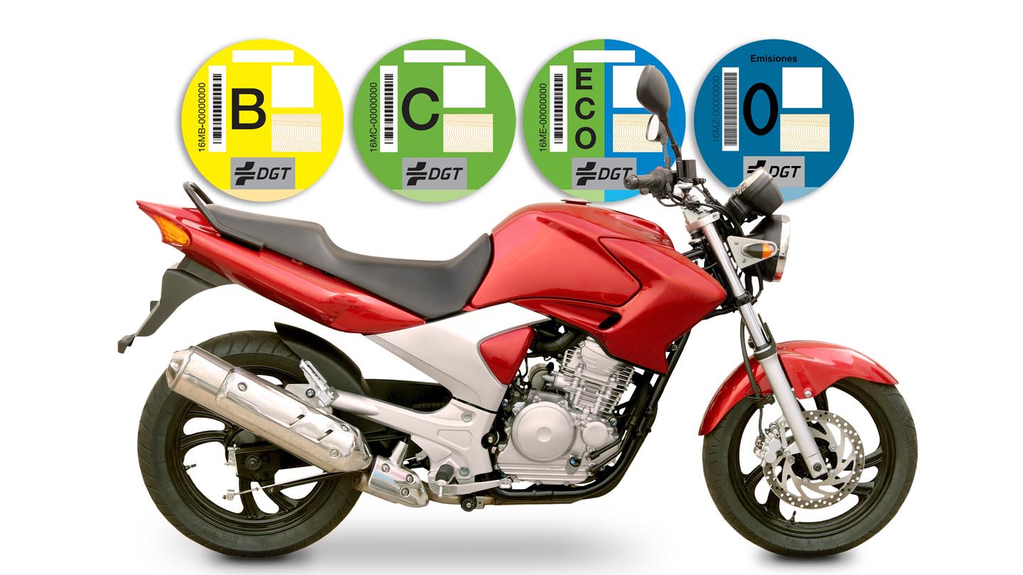 Modificación de las etiquetas medioambientales para motos: ANESDOR