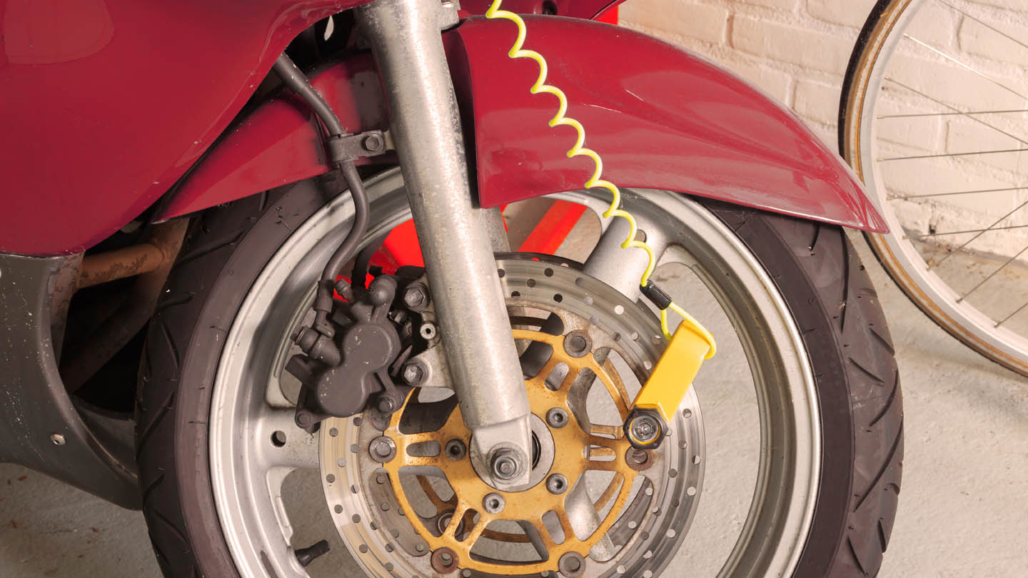 Reducir el riesgo de robo de moto