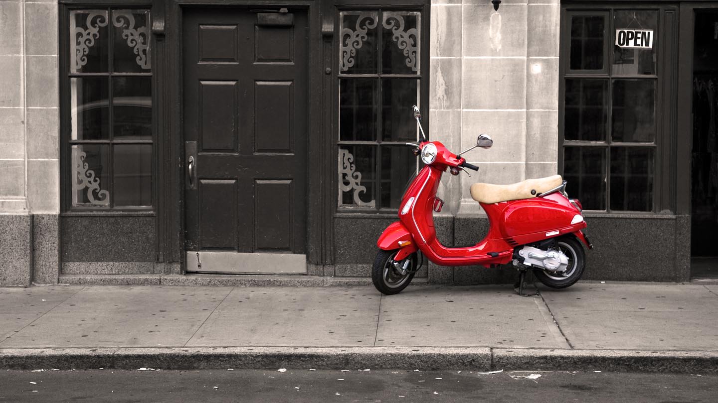 Conducir una scooter: ventajas