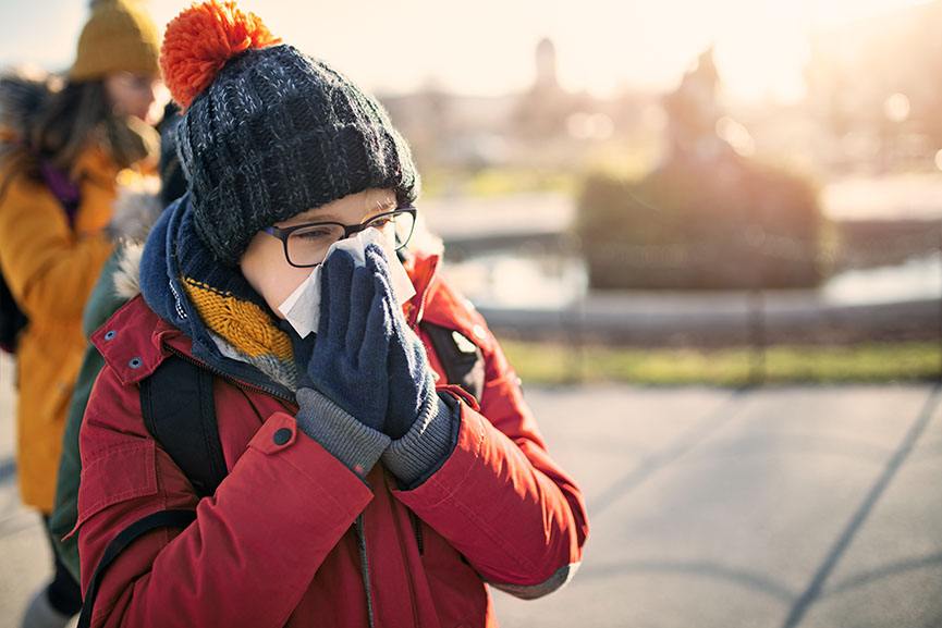 Rinitis alérgica: Problemas respiratorios en niños