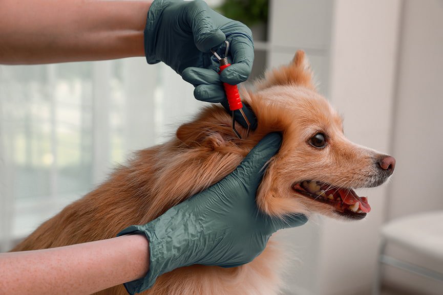 como quitar garrapatas