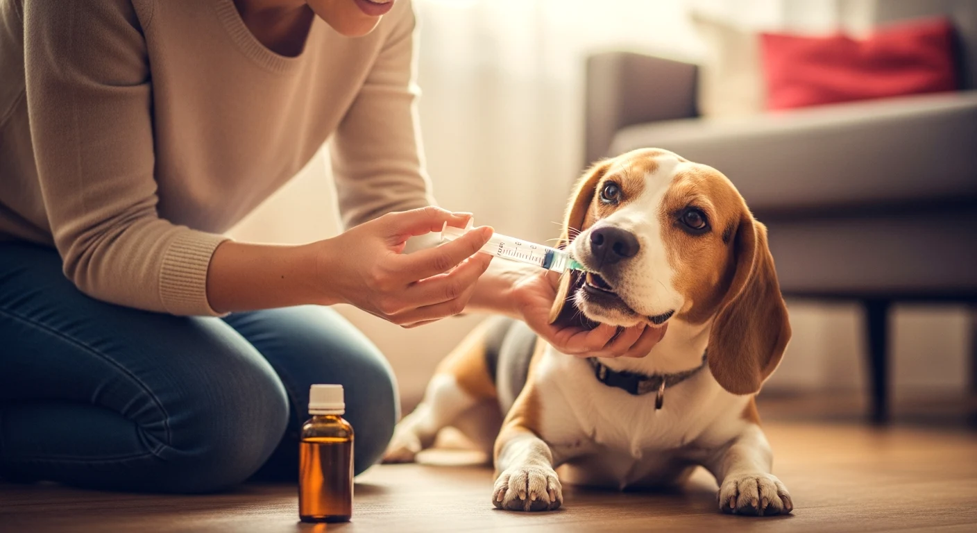 Medicamento líquido perros y gatos
