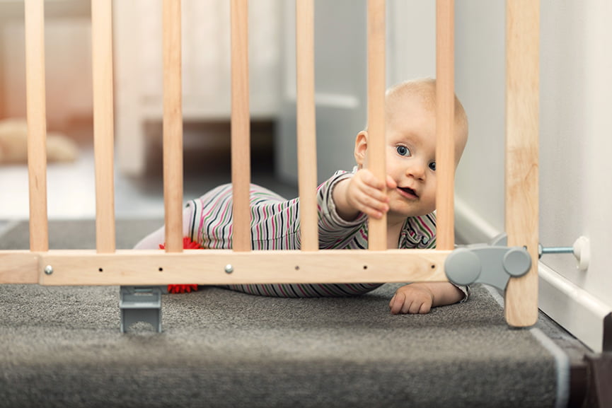 Cuándo es aconsejable instalar barreras de seguridad para niños en casa