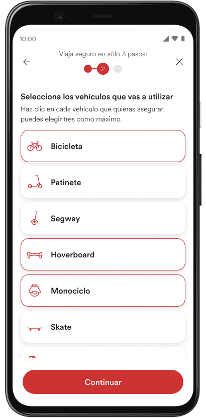 Paso 2 Activar Seguro en App Movilidad Personal