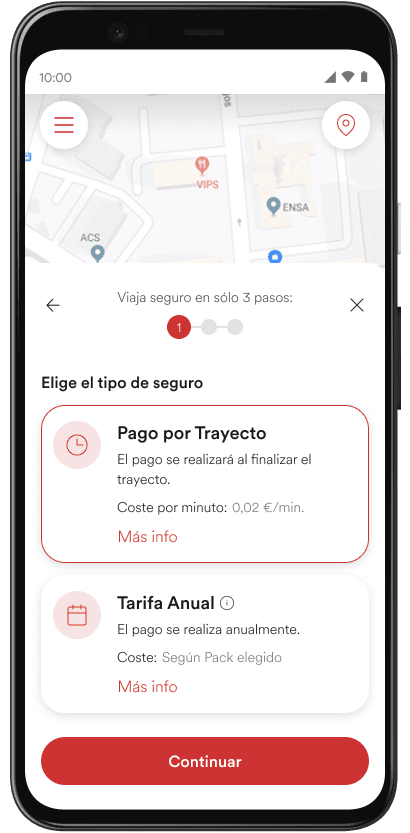 Paso 1 Activar Seguro en App Movilidad Personal