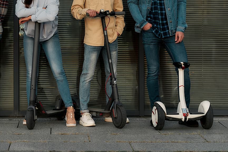 Seguros para todo tipo de patinetes electricos