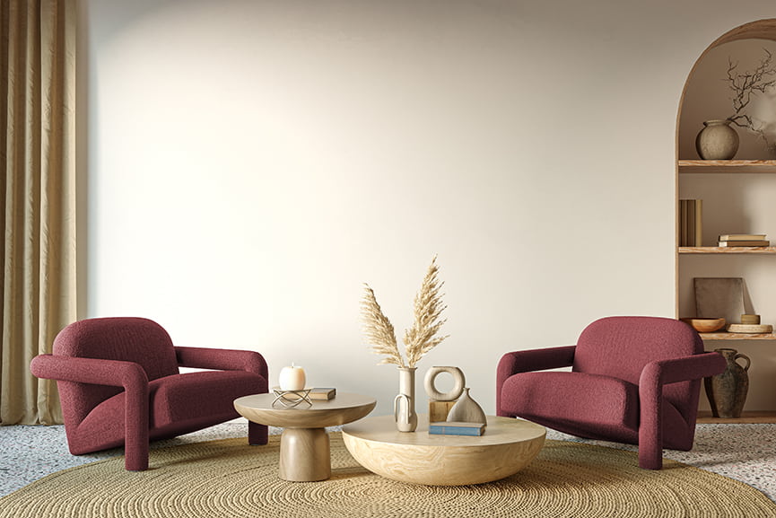 Decoración de paredes y muebles