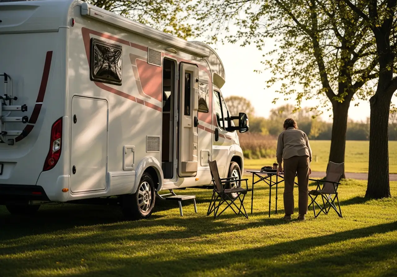 Estacionar autocaravana