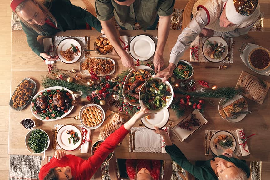 hábitos saludables para Navidad 