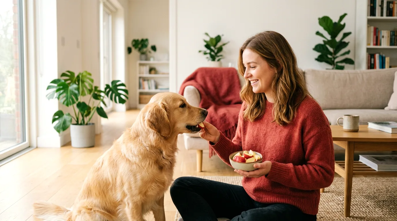 fruta en perros