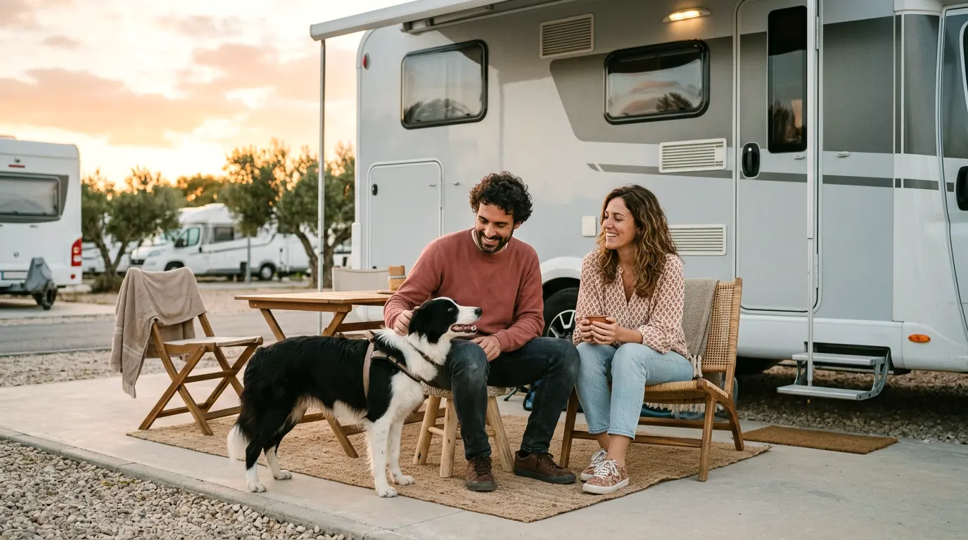 perros autocaravana
