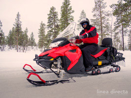 Conducir motos de nieve: carnet, seguro y responsabilidad en caso de accidente