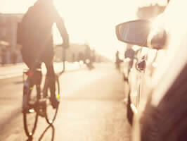 Adelantar correctamente a ciclistas
