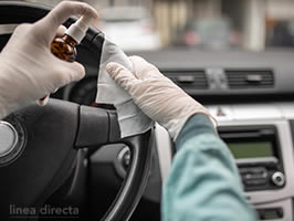 ¿Cómo desinfectar el coche?