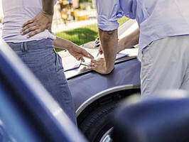 Cómo rellenar un parte de accidente