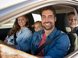 ¿Cuántas personas pueden ir en un coche?