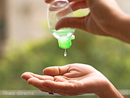 Hacer gel desinfectante en casa