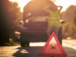 ¿Qué debo hacer en caso de que tenga un accidente de coche?