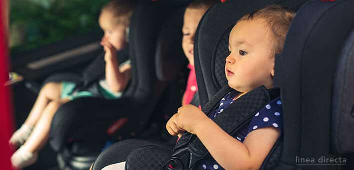 Grupos de sillas de coche para bebés: 0, 1, 2 y 3
