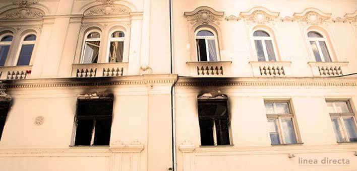Fire damage