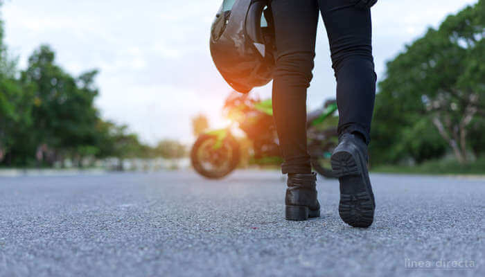 Road assistance for motorbikes