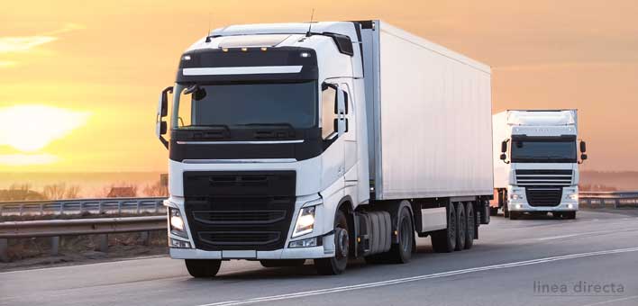 Seguros para camiones · Seguro de Vehículos Profesionales