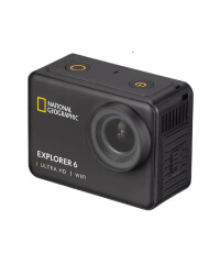 Cámara deportiva National Geographic Action Cam Explorer 6 4K con accesorios